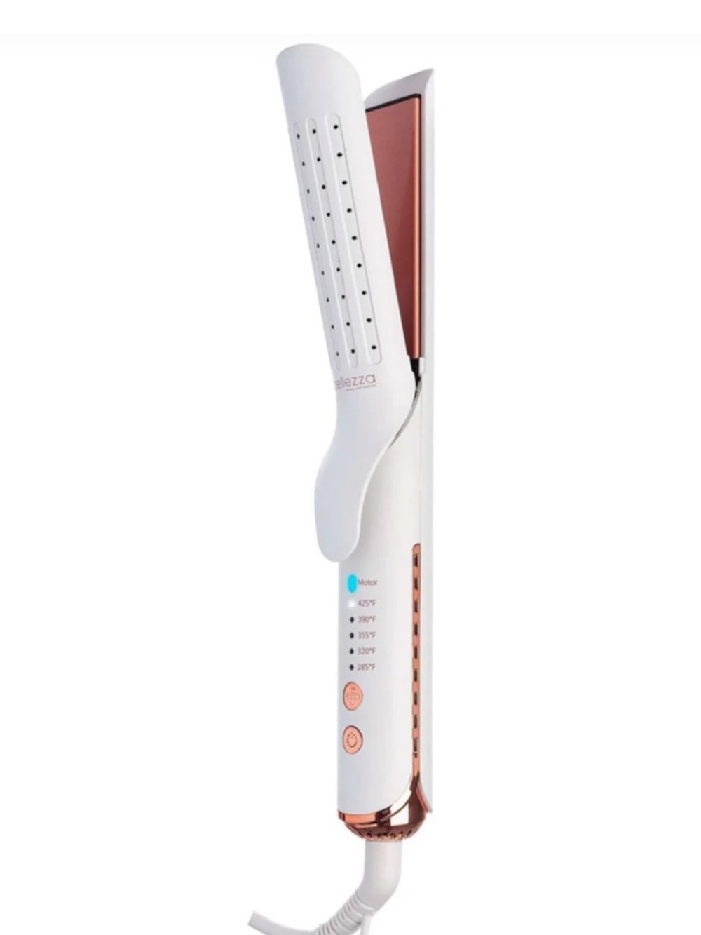 BELLEZZA Airglider 2-in-1 Cool Air Flat Iron and Curler BRAND NEW IN BOX